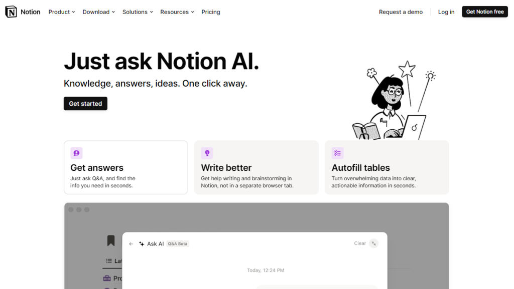 notion ai, ai productivity tools